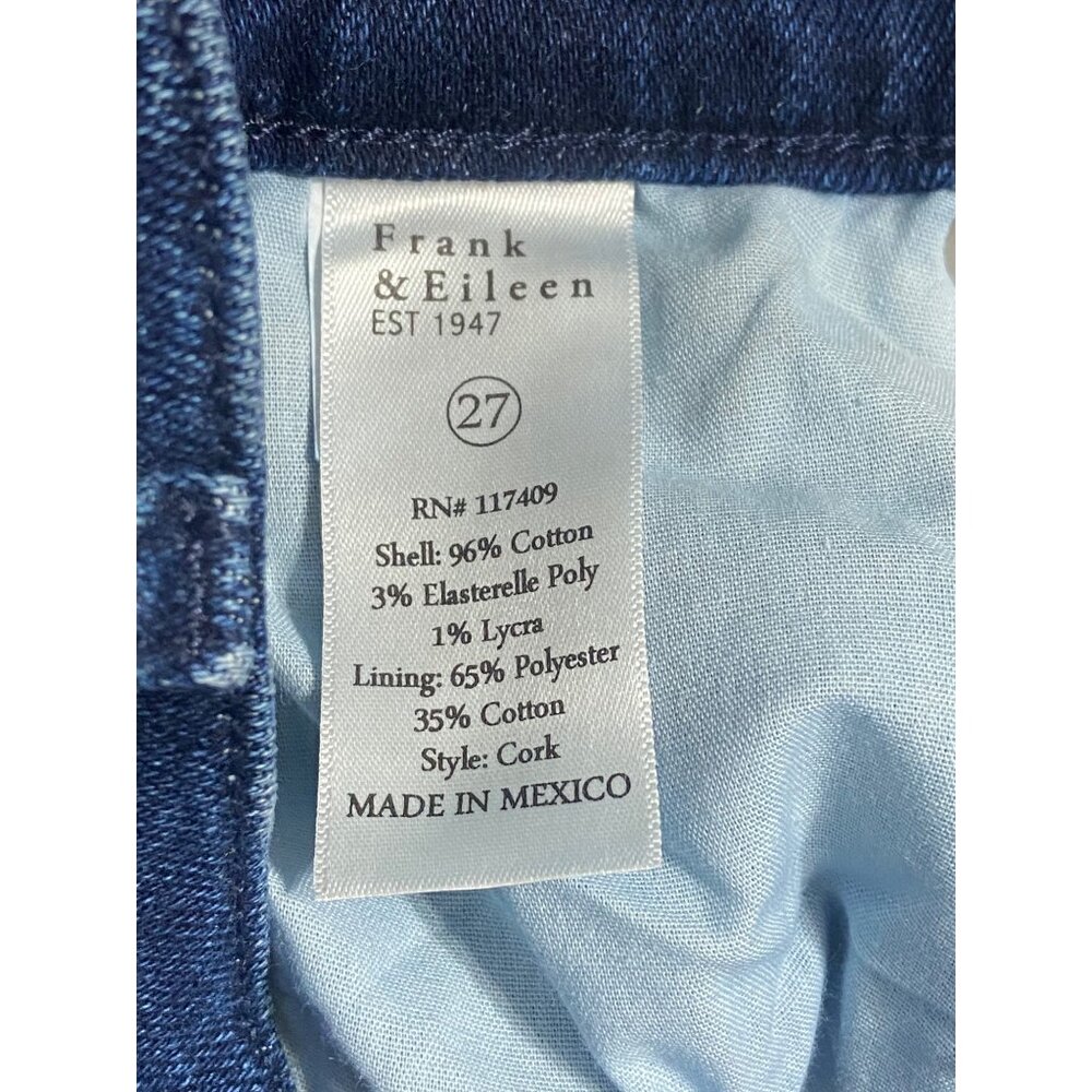 Frank & Eileen CORK Everyday Rinse, Everyday Denim-sz 27 - Picture 14 of 14